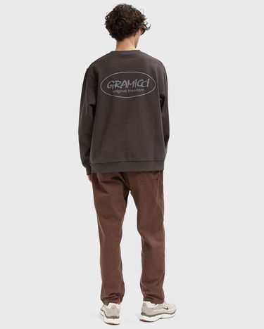 Dukserice GRAMICCI Original Freedom Crewneck Sweatshirt Smeđa | G5FU-J093-DEEP-BROWN, 2