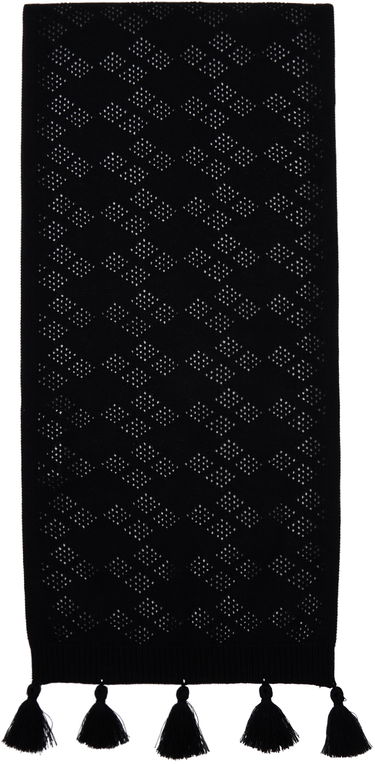 Šal ADER ERROR Knitted Scarf with Tassels Crna | BMADSSAC0402BK, 3