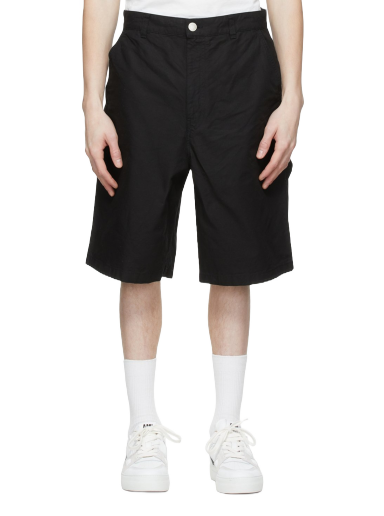 Kratke hlače AMI Cotton Shorts Crna | HSO401.220
