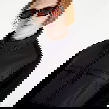 Bomber jakna Urban Classics Patched Sherpa Jacket Crna | TB5539 black, 1