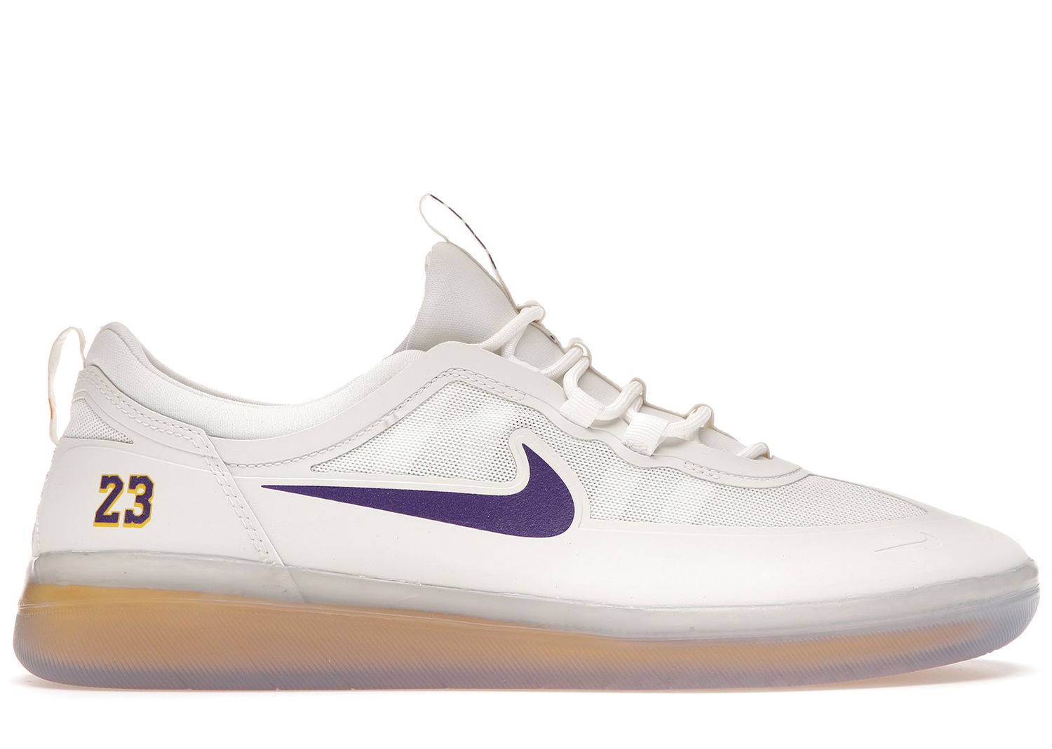 Tenisice i cipele Nike SB Nyjah Free 2 Lakers Bijela | DA3439-100, 0