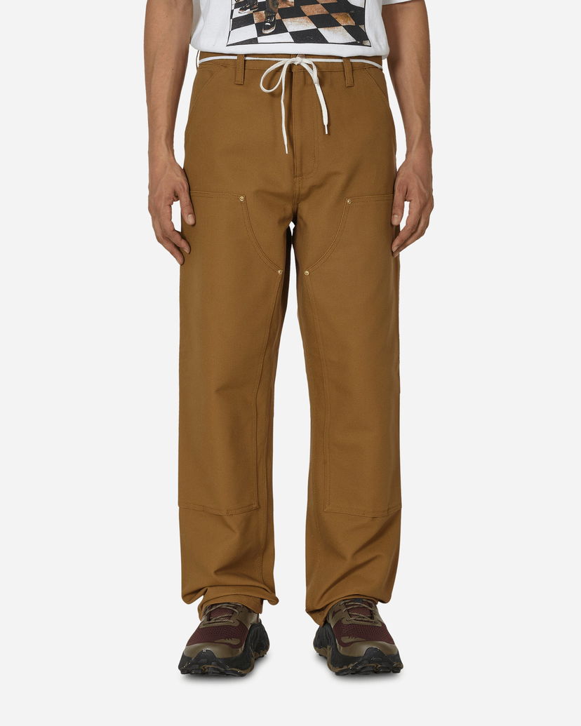 Hlače Carhartt WIP Double Knee Pants Smeđa | I031501 HZ01