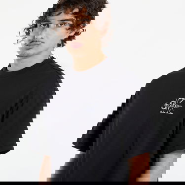 Majica kratkih rukava CALVIN KLEIN Calvin Klein Jeans Men's 30S Micro Monolog Graphic T-Shirt Crna | LV04RC856G UB1, 4