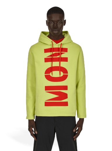 Dukserice Moncler Craig Green Printed Hooded Sweatshirt Žuta | H109H8G00001 112