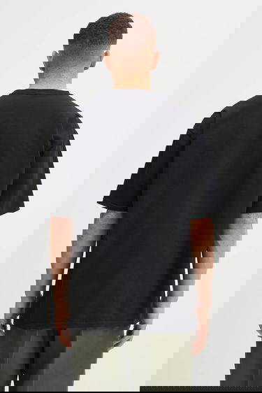 Majica kratkih rukava WACKO MARIA Oversized T-Shirt Crna | 25FW.WMT.WT03, 2