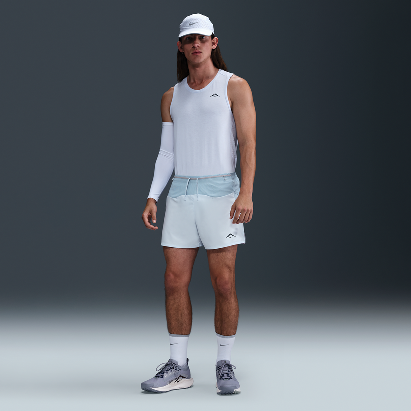 Kratke hlače Nike Trail Second Sunrise Dri-FIT ADV 5" Running Shorts with Liner Bijela | HJ3572-085