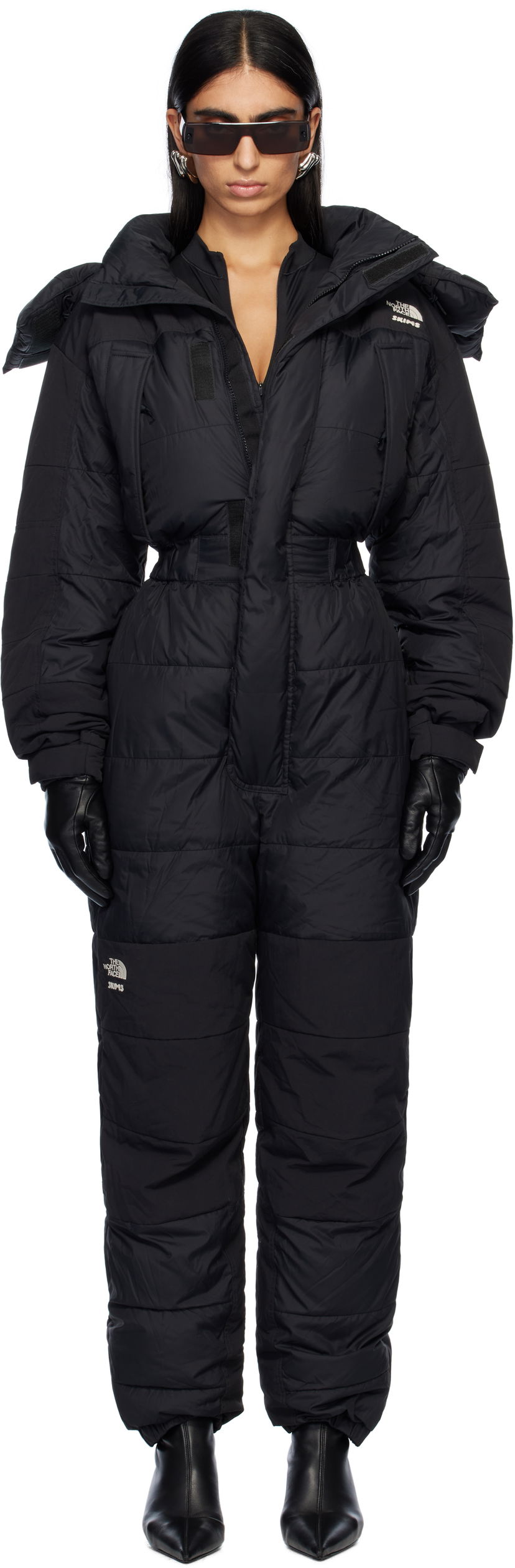 Kombinezon SKIMS The North Face x SKIMS Himalayan Down Ski Suit Crna | A82Z8