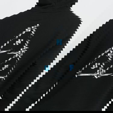 Dukserice HUF Broken Bones TT Hoodie Crna | 078587, 3
