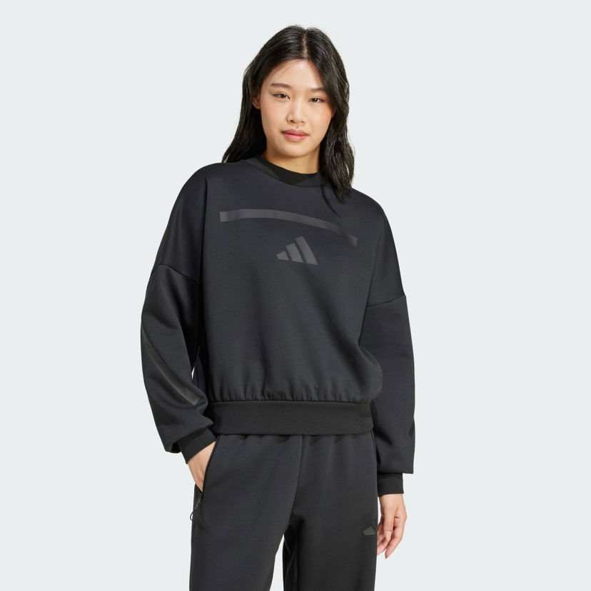 Dukserice adidas Performance Z.N.E. Sweatshirt Crna | JE7855