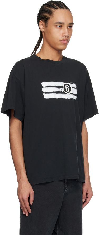 Majica kratkih rukava Maison Margiela MM6 Maison Margiela Numeric T-Shirt Crna | SH2GC0023 M20115, 1