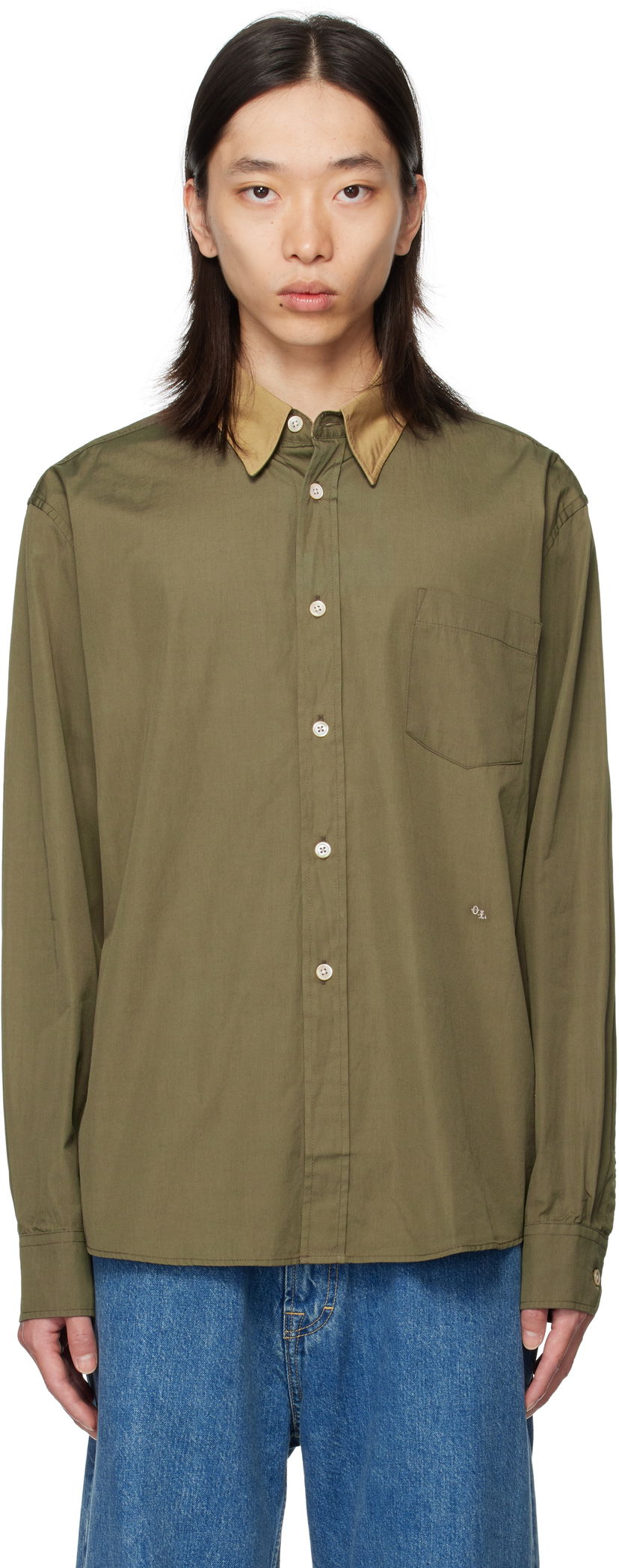 Košulja OUR LEGACY Beyond BD Shirt Zelena | M4252BP
