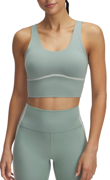 Crop top Under Armour Meridian Piped Crop Tank Zelena | 6003529-348, 0