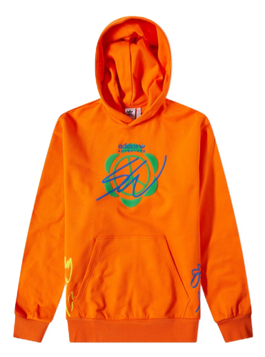 Dukserice adidas Originals Sean Wotherspoon x Superturf Hoody Orange Narančasta | HI3303