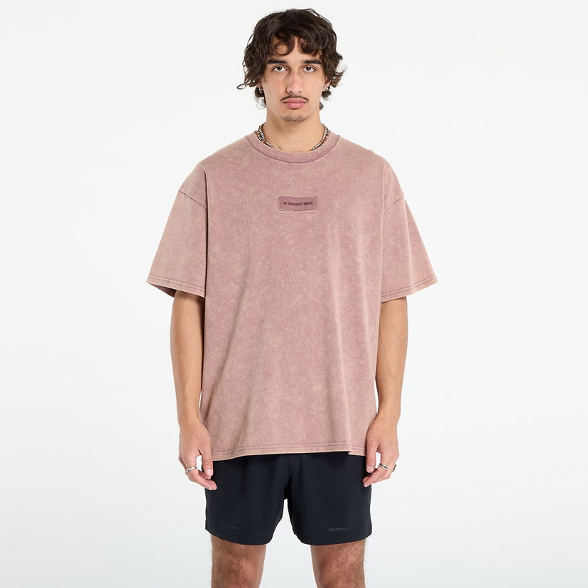 Majica kratkih rukava Under Armour Project Rock Hwt OS Tee Ružičasta | 6006763-651
