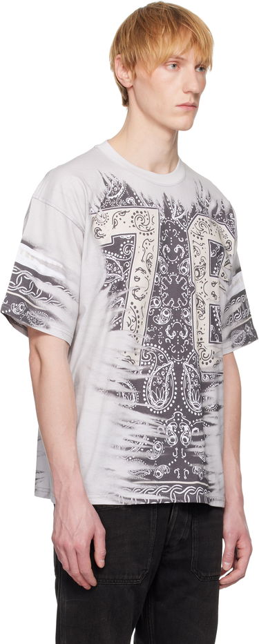 Majica kratkih rukava Diesel Diesel T-Boxt-78-R1 Paisley Print T-Shirt Bijela | A19649-0HGBZ-72SA, 1