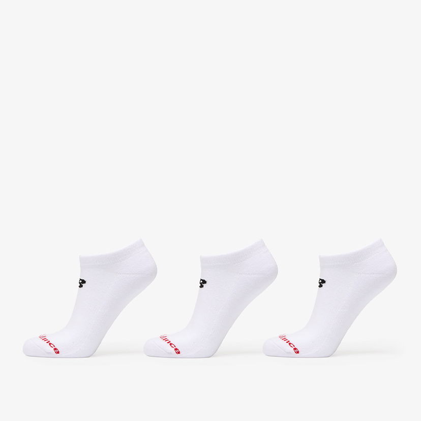 Čarape New Balance Everyday No Show Socks 3-Pack Bijela | LAS51453WT