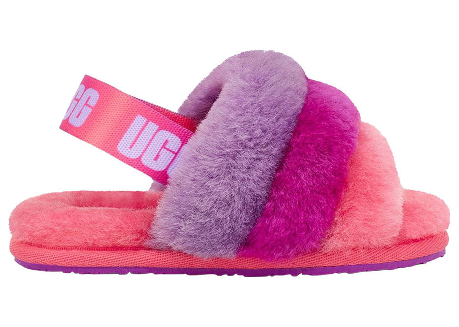 Tenisice i cipele UGG Fluff Yeah Slide Purple Višebojno | 1120073T-PPRB, 0