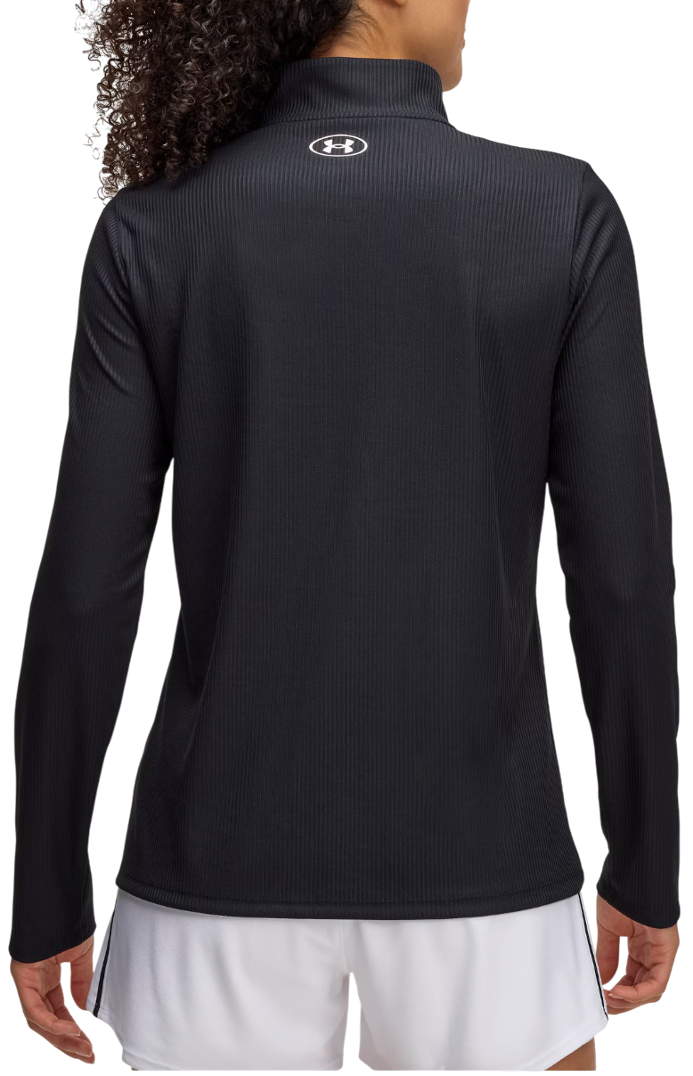 Dukserice Under Armour Tech Rib 1/2 Zip Sweatshirt Crna | 1389857-001, 1