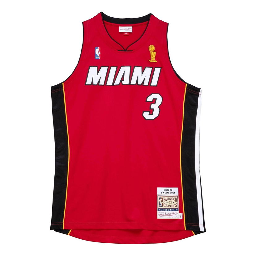Dres Mitchell & Ness Heat 2005-06 Dwyane Wade Jersey Crvena | AJY43254-MHE05DWASCAR