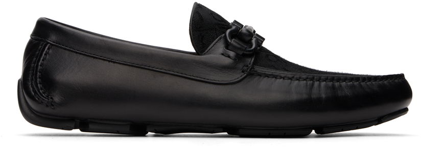 Tenisice i cipele FERRAGAMO Salvatore Ferragamo Gancini Ornament Loafers Crna | 775576