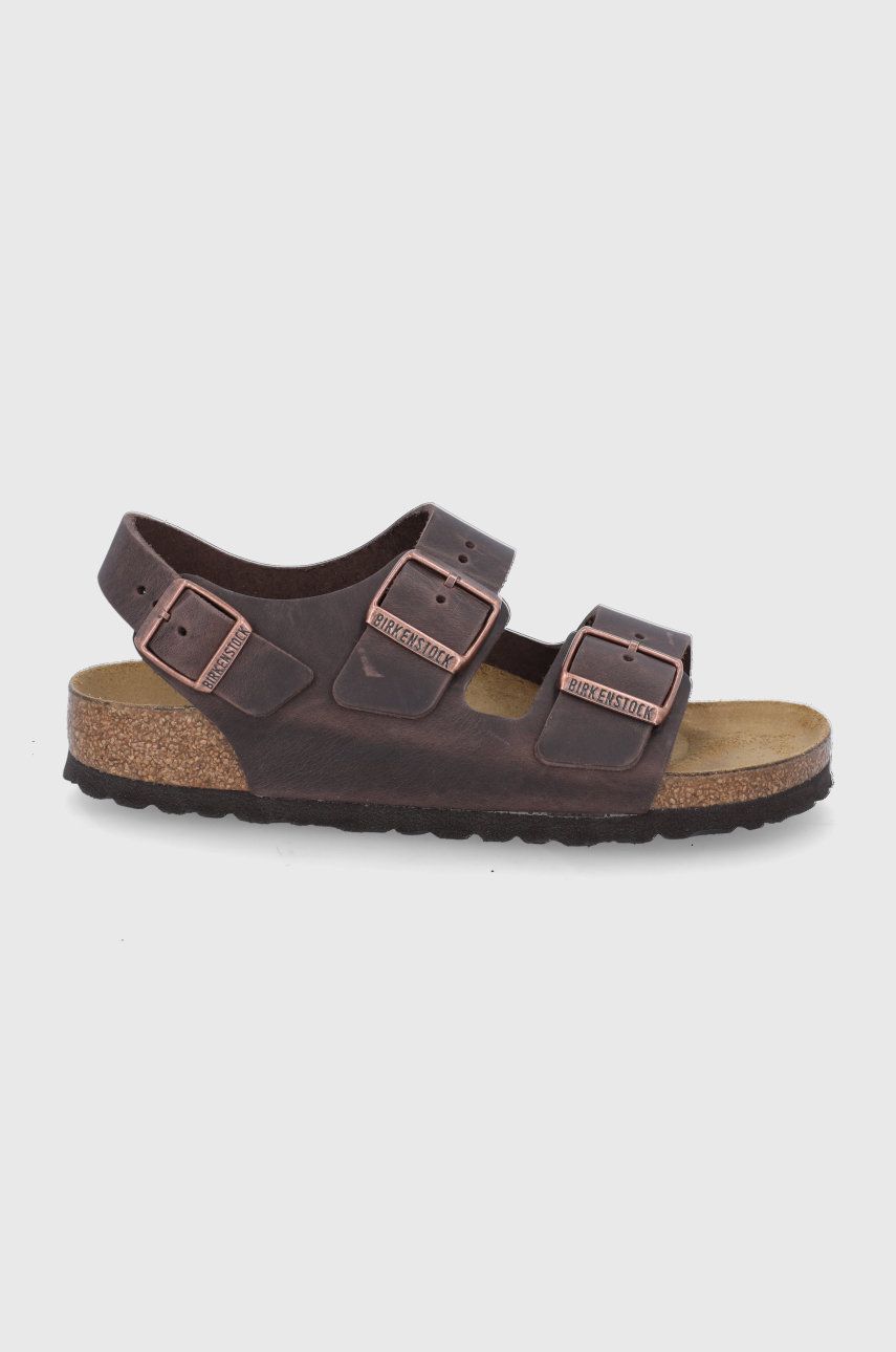 Tenisice i cipele Birkenstock Milano Leather Smeđa | 34873, 0