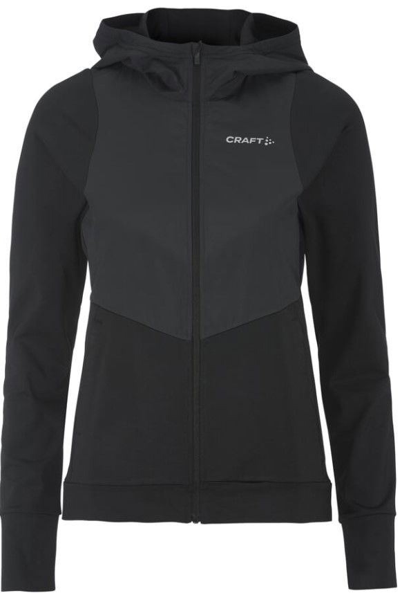 Jakna Craft Craft ADV Essence Jersey Hooded Jacket Crna | 1915288-999000