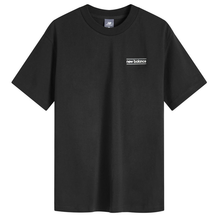 Majica kratkih rukava New Balance Oversized T-Shirt Crna | WT43550-BK