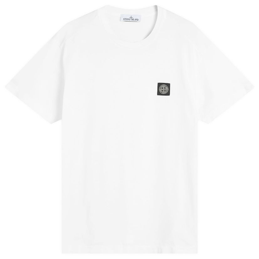 Majica kratkih rukava Stone Island Patch Logo T-Shirt, Size Large Bijela | K2S152100027-V0001