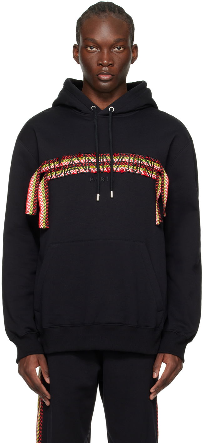 Dukserice LANVIN Curb Hoodie Crna | RM-HO0009-J199-P24