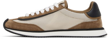 Tenisice i cipele Dolce & Gabbana Mixed-Material 'DG' Cushion Smeđa | CS2288 A3D24, 2