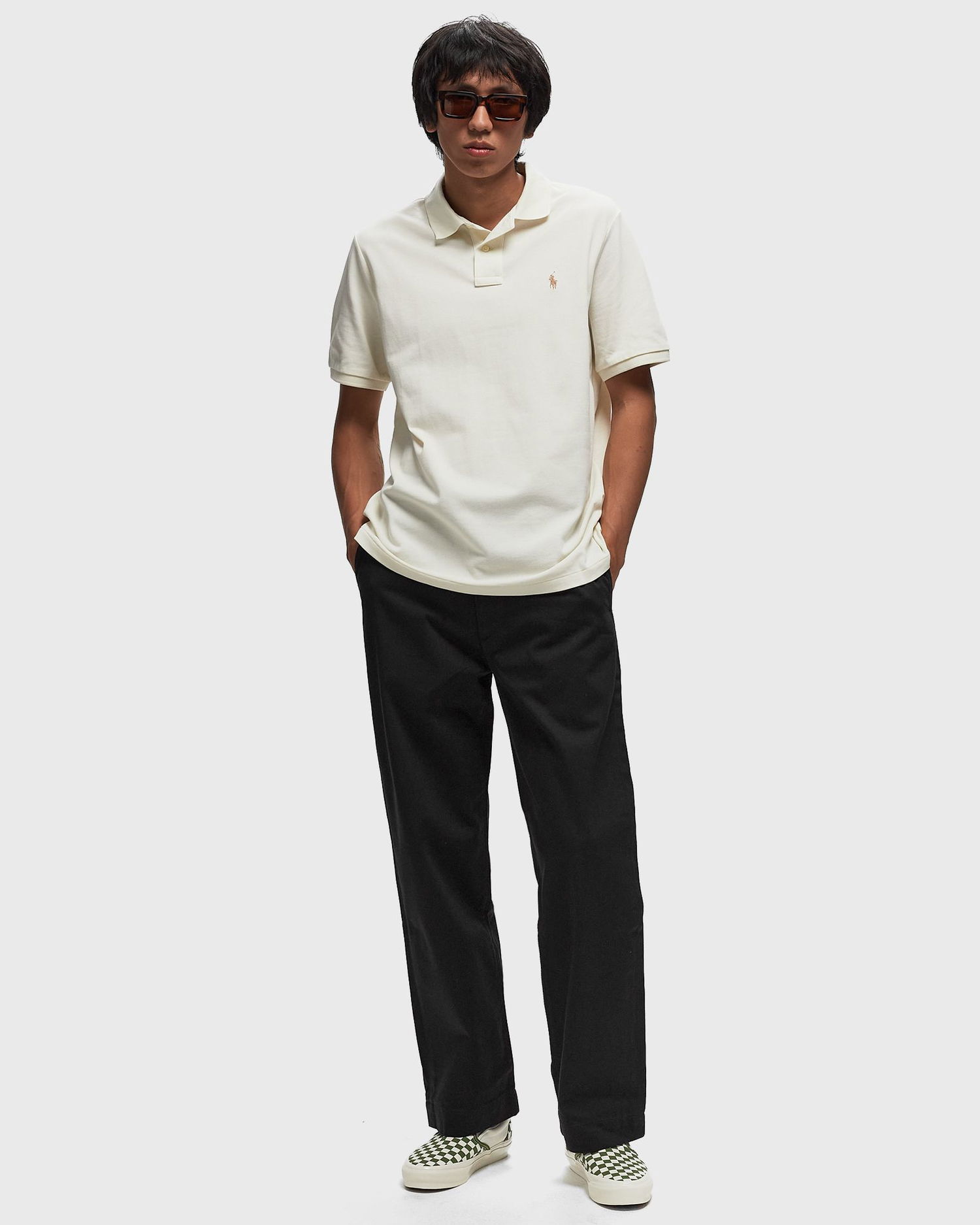 Odjeća i dodaci Polo by Ralph Lauren Polo Ralph Lauren SHORT SLEEVE-KNIT men Bijela | 710534735420, 1