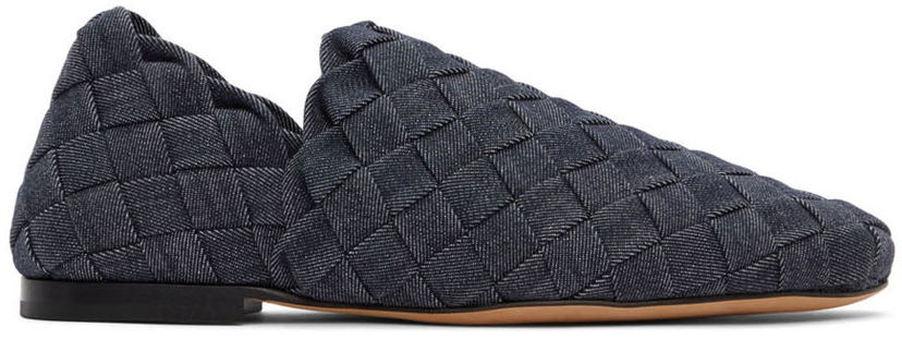 Tenisice i cipele Bottega Veneta Bottega Veneta Mattelassé Denim Loafers Plava | 620304 V27B0