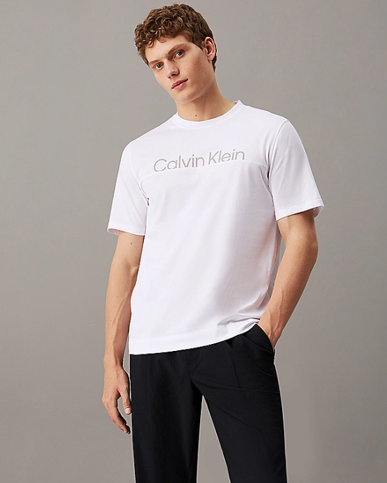Majica kratkih rukava CALVIN KLEIN pw - graphic s/s t-shirt m Bijela | 00GMF4K142-YAA, 0