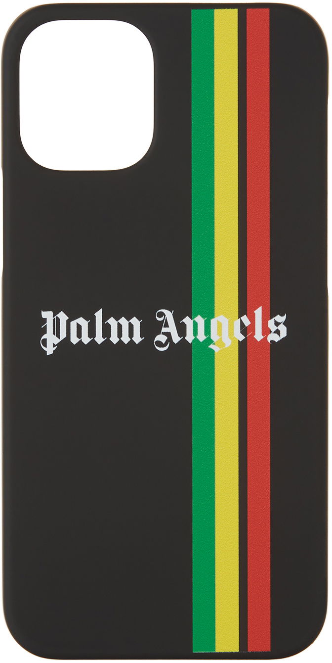 Gadget Palm Angels Stripe iPhone 12 Mini Case Crna | PMPA029S21PLA0051001