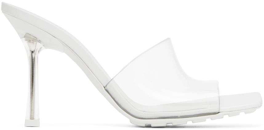 Tenisice i cipele Bottega Veneta Stretch Mules "Transparent" Bijela | 708896 V2AS0, 0