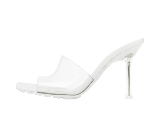 Tenisice i cipele Bottega Veneta Stretch Mules "Transparent" Bijela | 708896 V2AS0