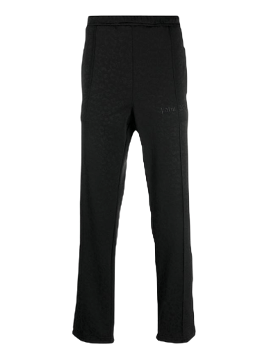 Trenirka Palm Angels Tuxedo Leopard Track Pants Crna | PMCJ004F22FAB0021001