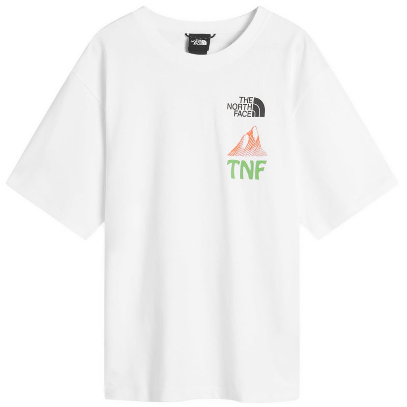 Majica kratkih rukava The North Face Men's Heaven & Earth Graphic T-Shirt, Size Small Bijela | NF0A8CKKFN4