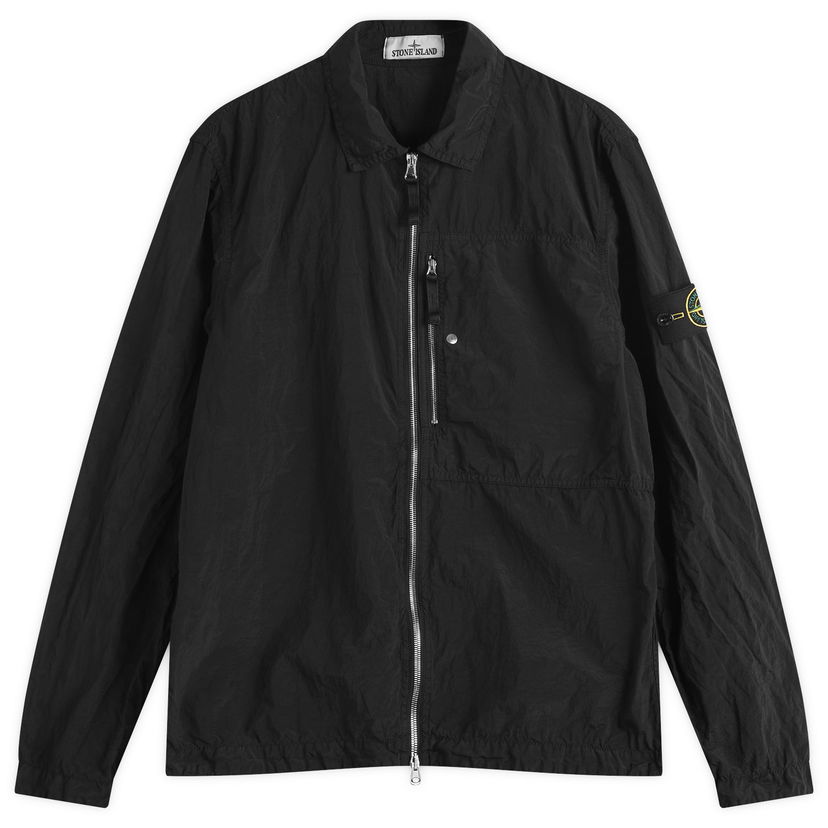 Košulja Stone Island Nylon Metal Shirt Jacket, Size Large Crna | K1S151200005-V0029