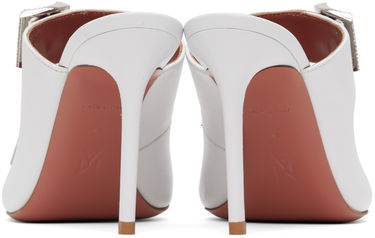 Dodaci Amina Muaddi Amina Muaddi Millie Heeled Sandals Crna | MILLIE SLIPPER ST NAPPA, 4