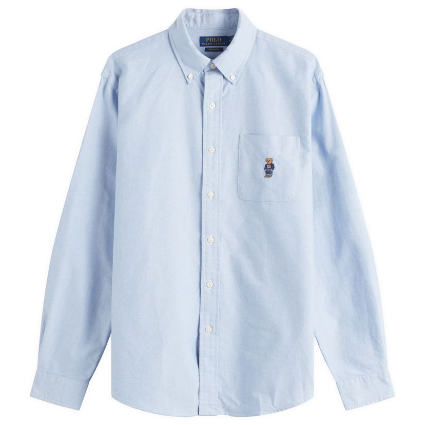 Košulja Polo by Ralph Lauren Ralph Lauren Men's Custom Fit Shirt, Size Large Plava | 710968934001