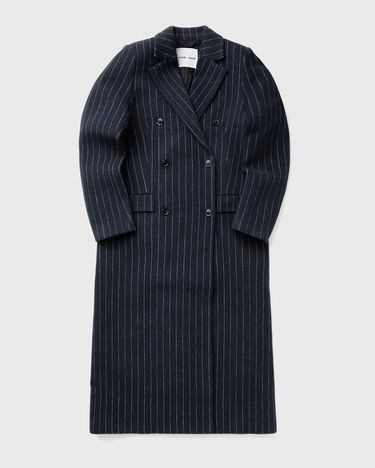 Kaputi Samsoe Samsoe Double-Breasted Pinstripe Coat Tamnoplava | F24900016-CLR002321, 0
