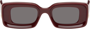 Sunčane naočale Loewe Loewe Rectangular Sunglasses Tamnocrvena | LW40101IW4666A 192337214158, 0