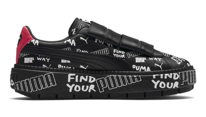 Tenisice i cipele Puma Platform Trace Strap Crna | 366533-02