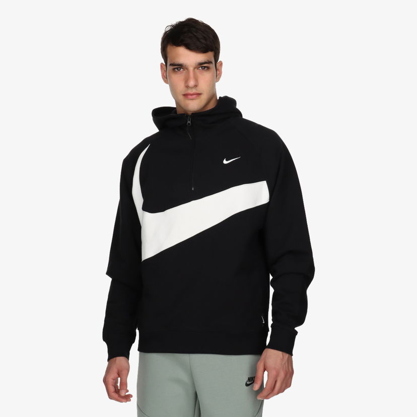 Dukserice Nike Swoosh Hoodie Crna | DX0566-010