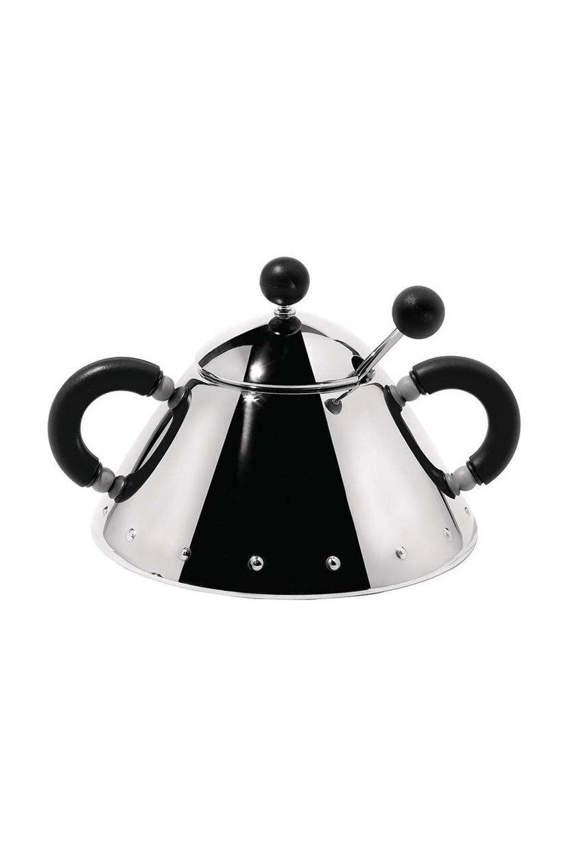 Home decor Alessi Sugar Bowl & Spoon Metalik | 9097.B