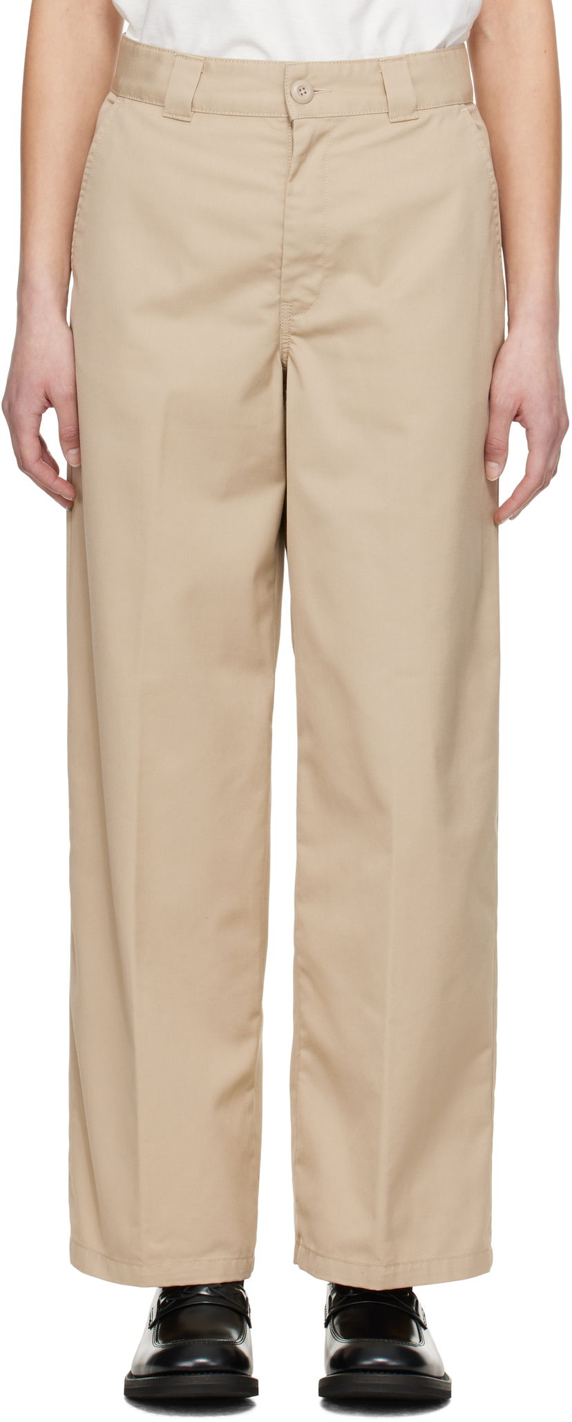 Hlače Carhartt WIP Craft Trousers Bež | I032441 G102