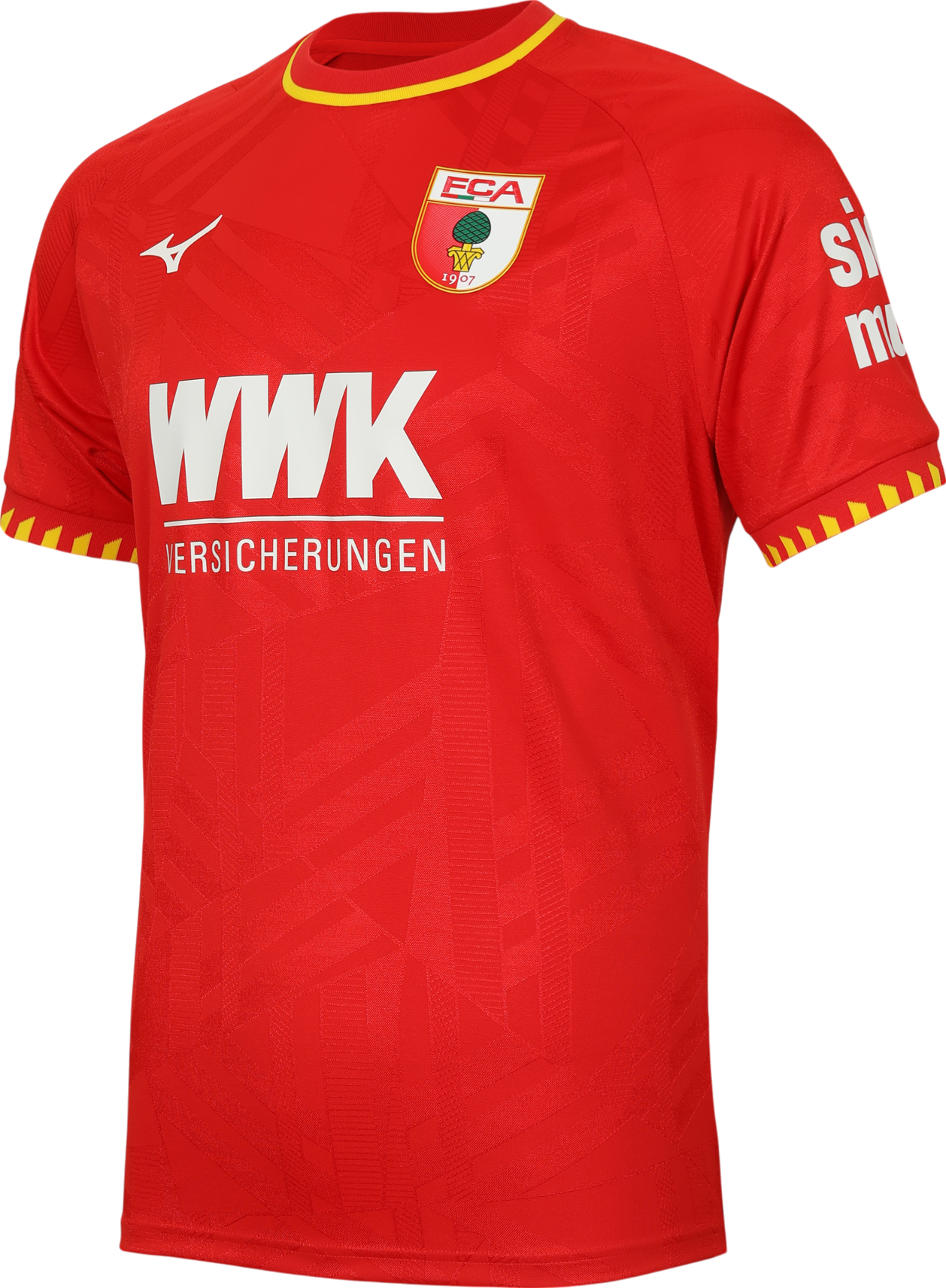 Dres Mizuno Mizuno FC Augsburg Away Jersey 2025/26 Crvena | p2gacx11-52, 0