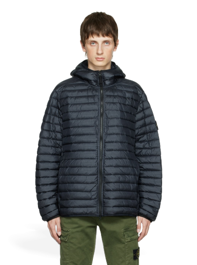 Pernata jakna Stone Island Nylon Down Jacket Tamnoplava | 771540324