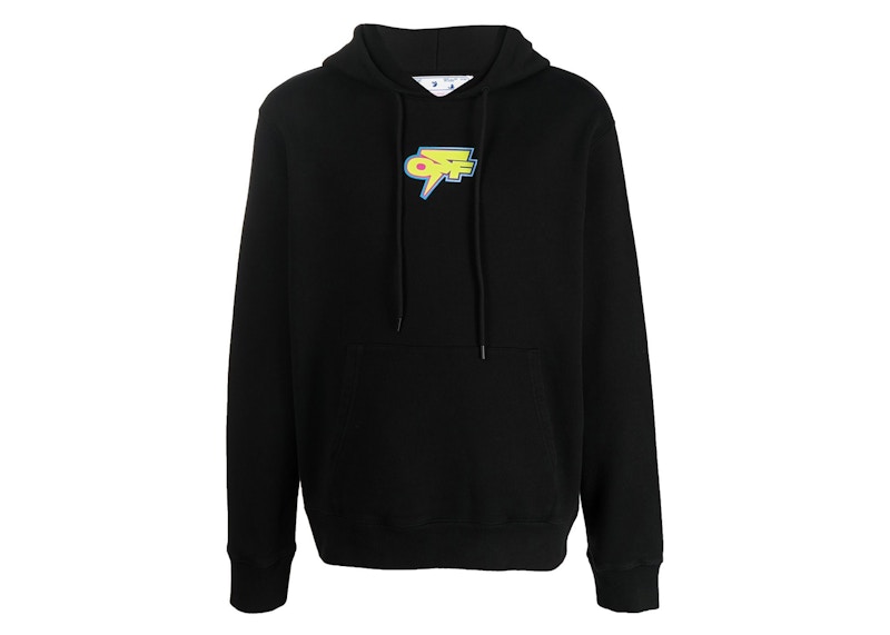 Dukserice Off-White Degrade Thund Skate Arrows Hoodie Crna | OMBB097F22FLE0061070